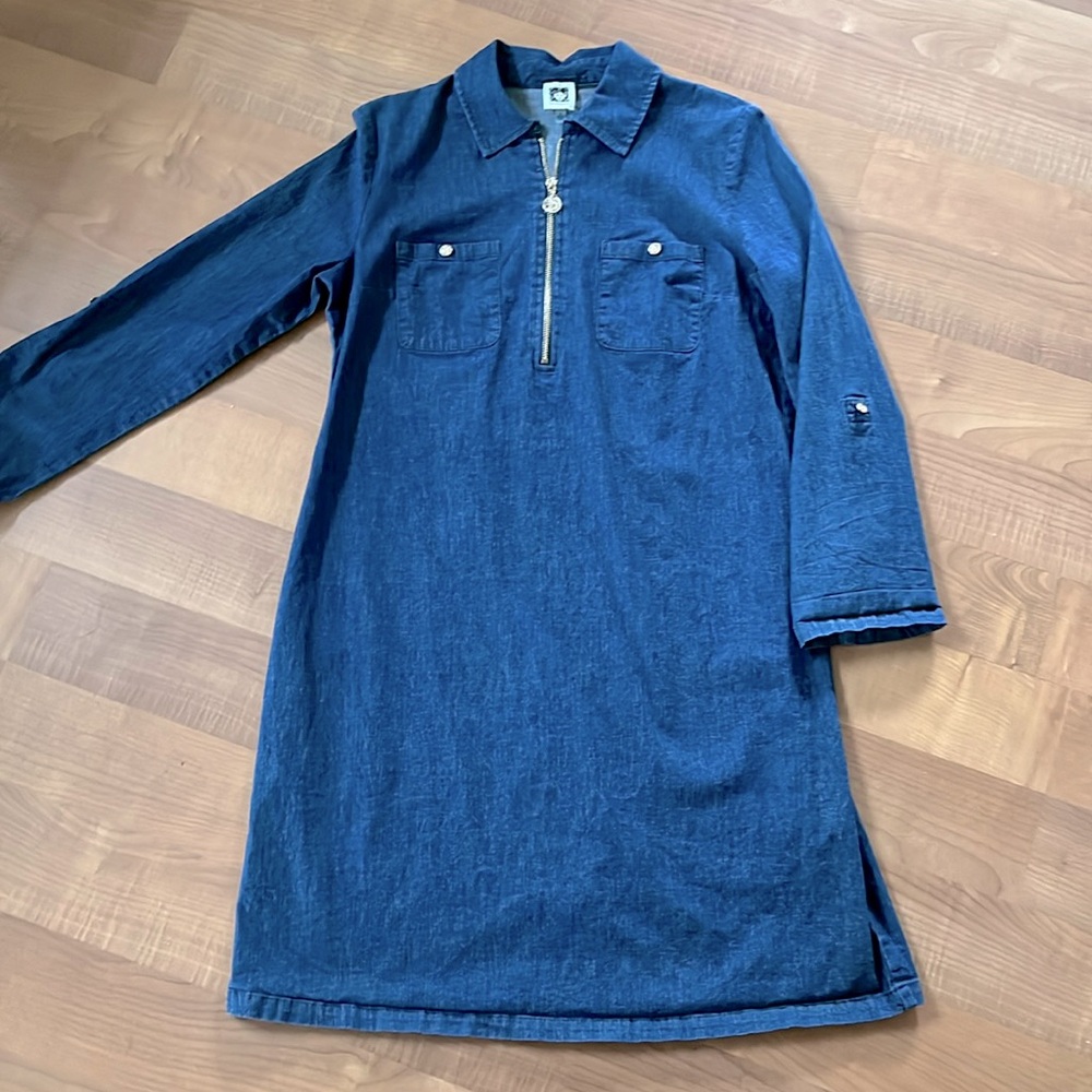 Anne Klein denim dress